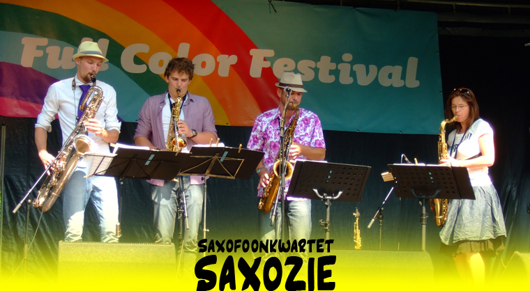 Saxofoonkwartet Saxozie - Home